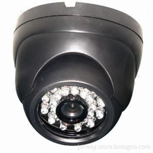1/3-inch CMOS IR Dome Camera, 1200TVL Resolution, IR Distance 25m, 24-piece of LEDs with IR-cutNew